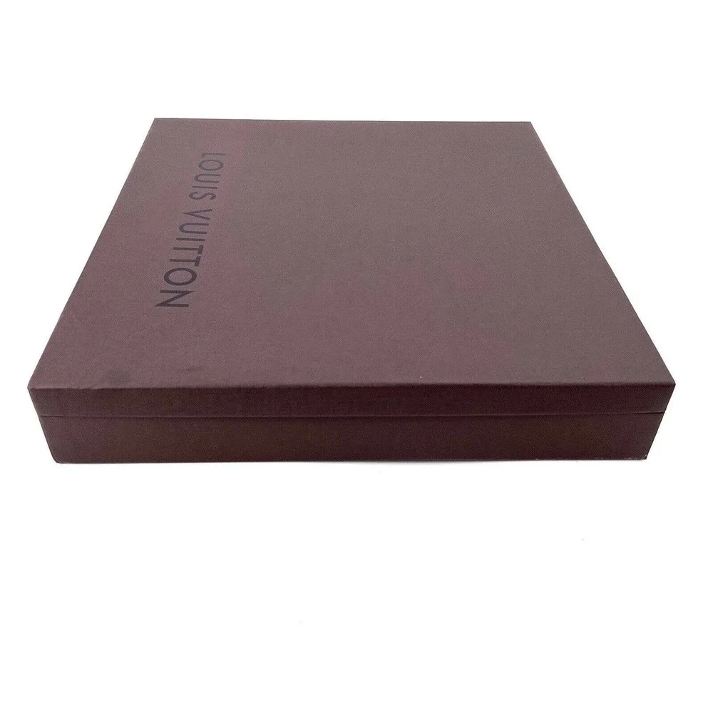Louis Vuitton Authentic Signature Large Brown Empty Gift Box